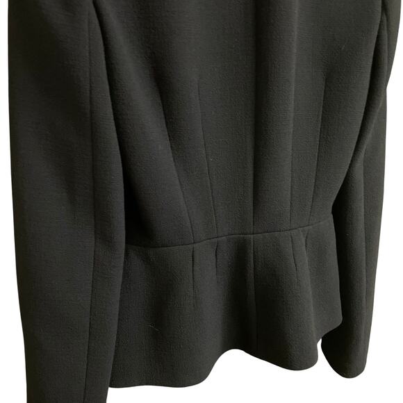 Alexander McQueen Wool Button Up Fitted Military Jacket Navy Womens 42 / US 8 - Picture 12 of 13